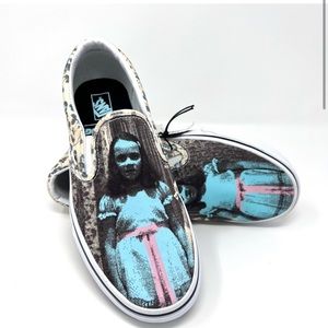 LIMITED Vans: The Shining slip-ons Womens 5.5 /mens 4